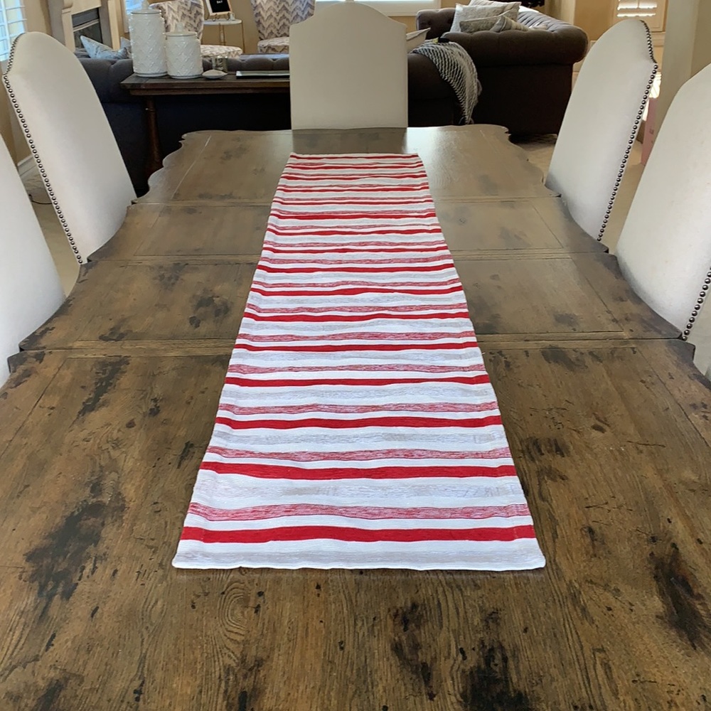 Like New Stripped Table Runner